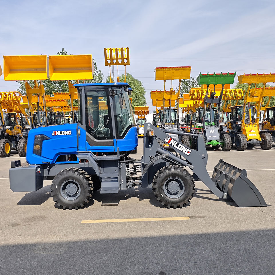 Zero Emission Electric Front End Loader 800kg Payload Compact Size for Indoor Warehouse - Detail view 1