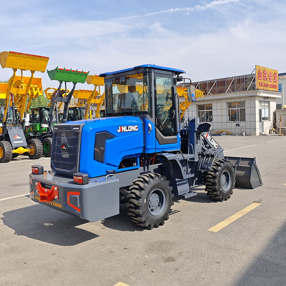 Zero Emission Electric Front End Loader 800kg Payload Compact Size for Indoor Warehouse - Detail view 2